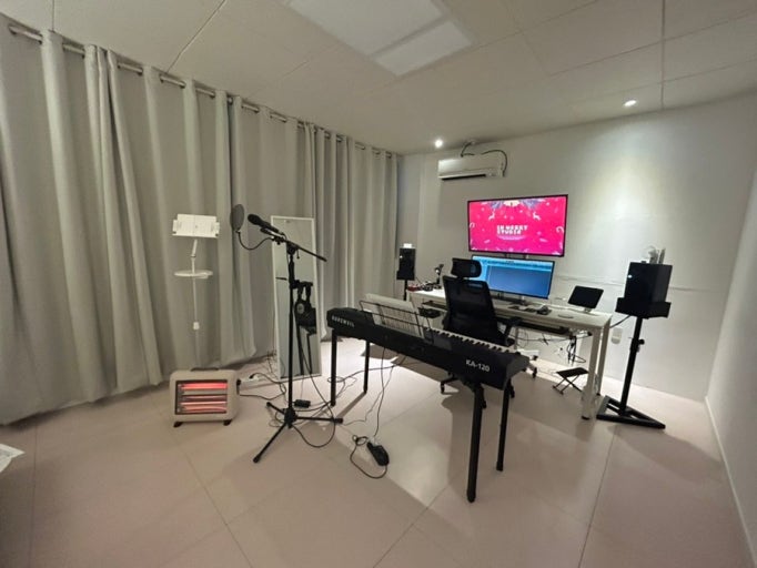 보컬 부스 & 마이크